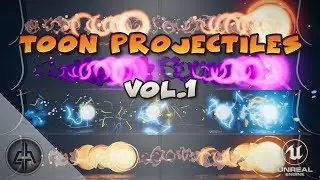 Toon Projectiles Vol. 1 - Unreal Engine