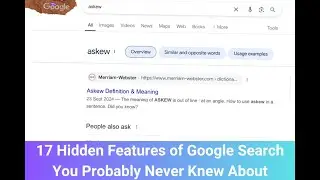 17 Hidden Features Of Google Search You Probably Never Knew About