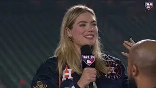 Justin Verlander and Kate Upton discuss 2022 World Series