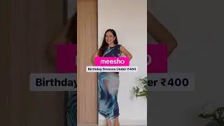 #MeeshoFinds Birthday Dresses Under ₹450 #meeshohaul #meesho #whatiorderedvswhatigot #coordset