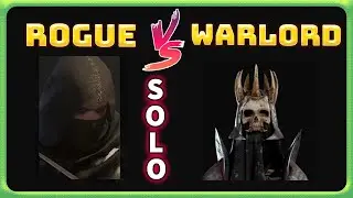 Solo Warlord VS Rogue | Solo Mastery Challenge | Dark and Darker