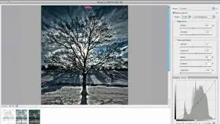 Photoshop Tutorial Merge to HDR Pro and Faux