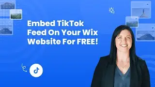 How to embed TikTok feed on Wix?