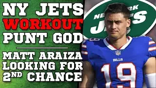 NY Jets WORKOUT Punt God Matt Araiza