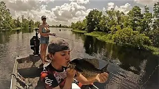 We Discovered a HIDDEN Fishing Hole!!!