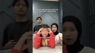 PRANK ADIK PAKE FILTER MATA MEREM😱DIA PANIK SAMPE NANGIS AKU PANGGILIN DOKTER😭