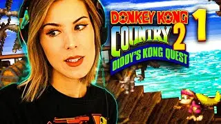 Where is Donkey Kong? My FIRST TIME playing Donkey Kong Country 2 - Part 1