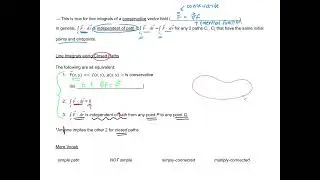 Calc 3 16.3 Notes: The Fundamental Theorem for Line Integrals