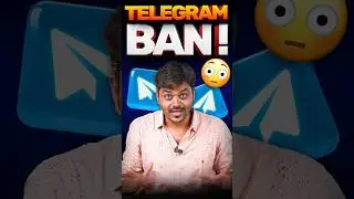 😱TELEGRAM Banned in India..😱அடேய் என்னடா சொல்லுறீங்க..!!🙆‍♂️ Tamil Tech #Shorts