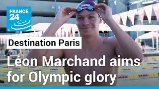 French swimmer Léon Marchand aims for Olympic glory • FRANCE 24 English