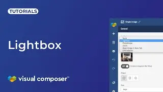 Lightbox Options in Visual Composer