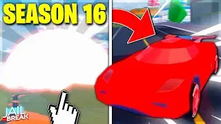 Getting RADIANT RED in Roblox Jailbreak! SEASON PASS GIVEAWAY & More! SEASON 16 (Roblox Jailbreak)