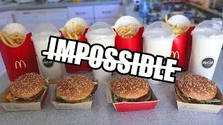 The "Impossible" Big Mac Challenge DESTROYED