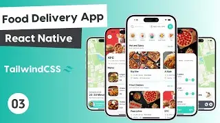 Food Delivery App with React Native #3 - Add Tailwind CSS