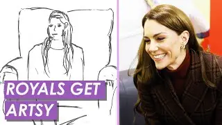 A Moment of Connection: Princess Kate Shares Hand-Drawn Family Portraits