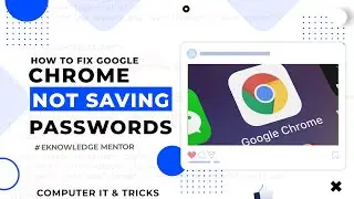 How to automatically save passwords in chrome | Google chrome not saving passwords
