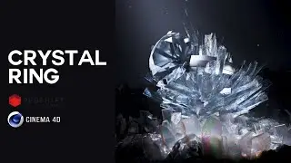 Crystal Ring - Cinema 4D & Redshift animation tutorial