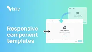 Visily - Responsive component templates