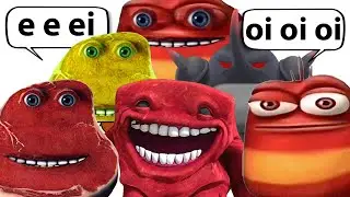 All oi oi oi red larva vs ei ei ei estoy de vacaciones vs e e ei i'm on vacation Compilation