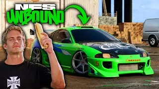 NFS Unbound - Paul Walker Mitsubishi Eclipse | Fast and Furious Car Build