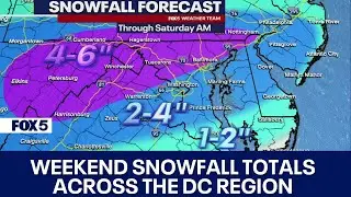 Snow forecast totals rise