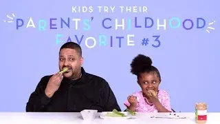 Kids Try Their Parents' Favorite Childhood Foods (Part 3) | Kids Try | HiHo Kids