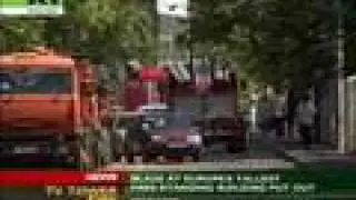 Russia Today: TV Tower Fire