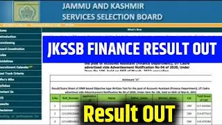 jkssb faa result 2024|jkssb faa cut off|jkssb faa result|jkssb faa expected cut off|jkssb faa