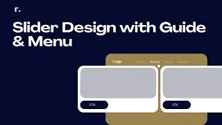 Mastering Slider Design with Guide & Menu in Figma