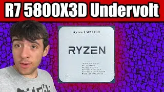 Undervolt your Ryzen 7 5800X3D for more FPS and Lower Temperature!