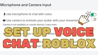 How to actually setup voice chat fast on roblox!! (Easy Setup Guide)