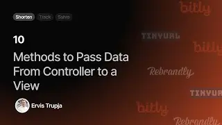 10. Methods to Pass Data from Controller to View