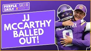 JJ McCarthy BALLED OUT in his Minnesota Vikings preseason debut!