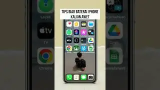 Tips Biar Baterai iPhone Kalian Tidak Boros #shorts