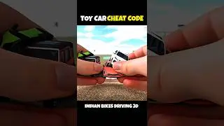 Toy Car Cheat Code 😱 | Indian Bikes Driving 3d New short 🎉 | 