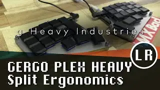 g Heavy Industries Gergo Plex Heavy Ergonomic Keyboard