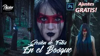 Sesión De Fotos En El Bosque |  Ajustes Gratis!