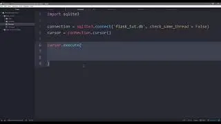 Integrating a SQLite Database | Full Stack Web Development with Flask