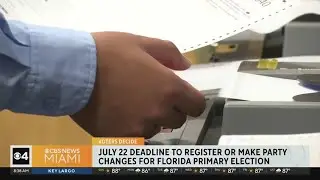 Florida voter registration deadline fast approaching