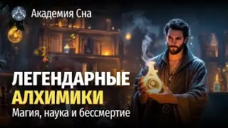 🌙 Лекция для сна 🧙‍♂️ Легендарные алхимики: магия, наука и бессмертие 🧙‍♂️