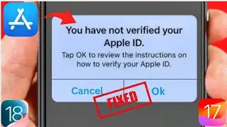 Fixed✅ : You Have Not Verified You Apple ID in App Store