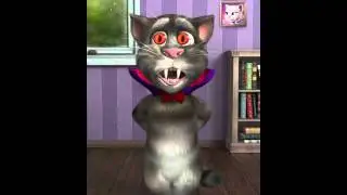 Talking Tom scary maze face