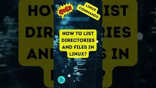 LINUX QUIZ 👉 How to list directories and files in Linux?