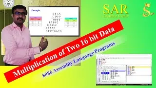 Program 8 : Multiplication of Two 16 bit Data | 8086 Assembly Language Program | emu8086