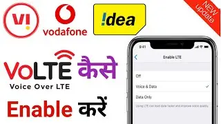 how to enable volte in vi || how to activate volte service in vi || vi me volte kaise activate kare