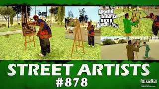 Обзор модов GTA San Andreas #878 – Уличные художники