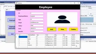 Employee Management System Using C#