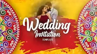 Indian Wedding Invitation Video Template After Effects | Free Wedding Template Download