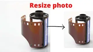 Resize photo, signature and other documents | Reduce pixel |resize a photo using the paint tool