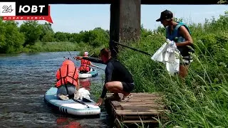 Альметьевские экоактивисты убрали берега Степного Зая